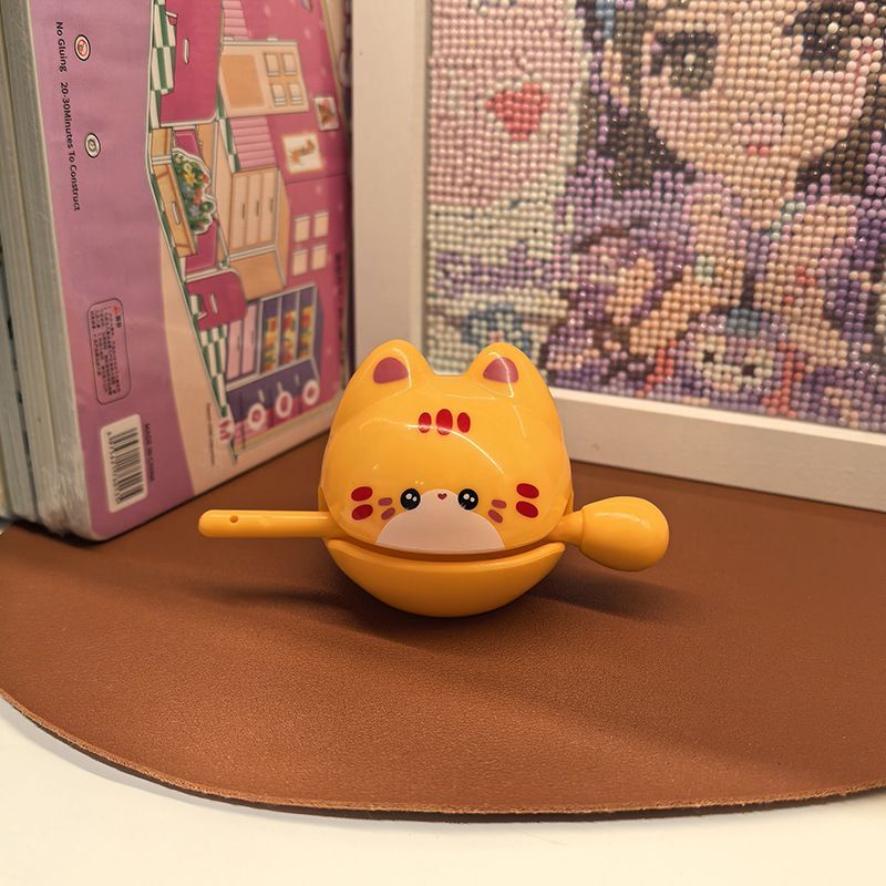 Karma +1 Wooden Fish (Desk toy for Adults/Fidget toy/Stress relief toy/ASMR office Toy/Funny gift)